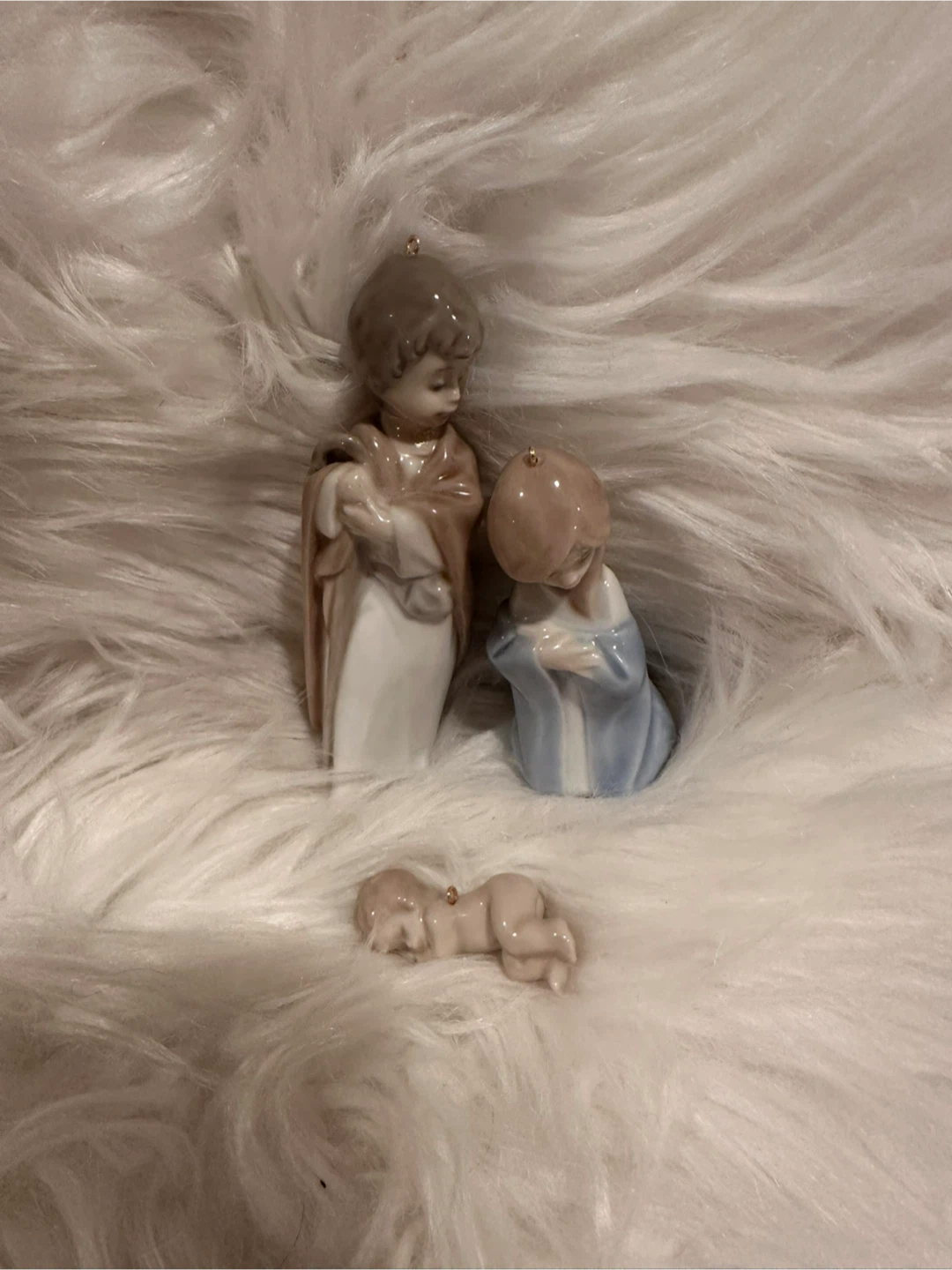 Vintage Lladro Nativity Set - 3 Piece 5657