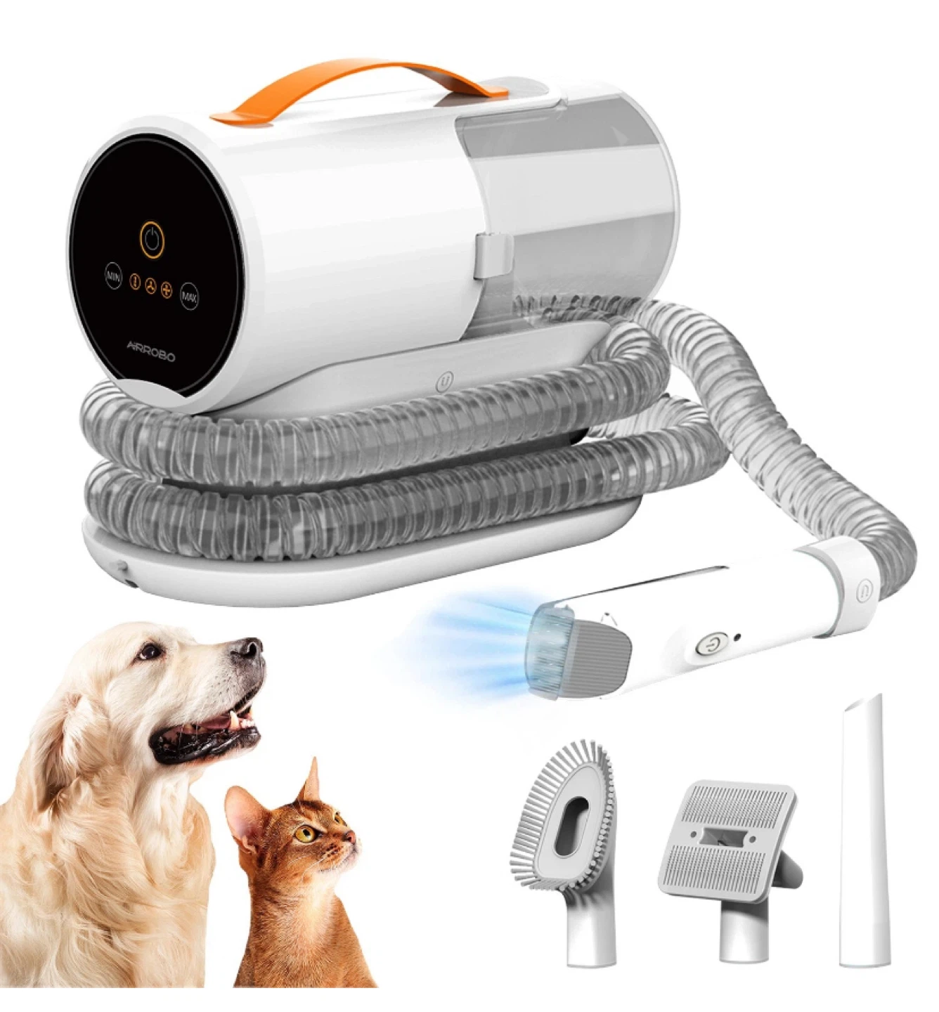 AIRROBO PG100 Pet Grooming Vacuum & 5 Grooming Tools (NEW!) - photo 2