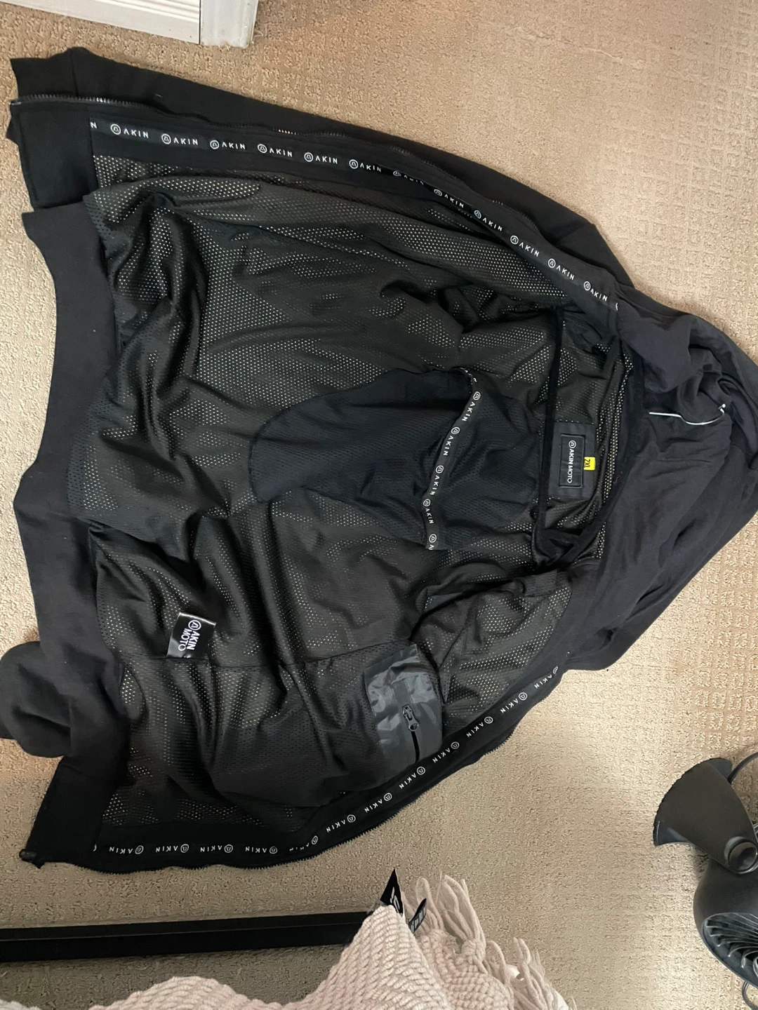 Akin Moto- motorcycle Zip-Up Hoodie - photo 2