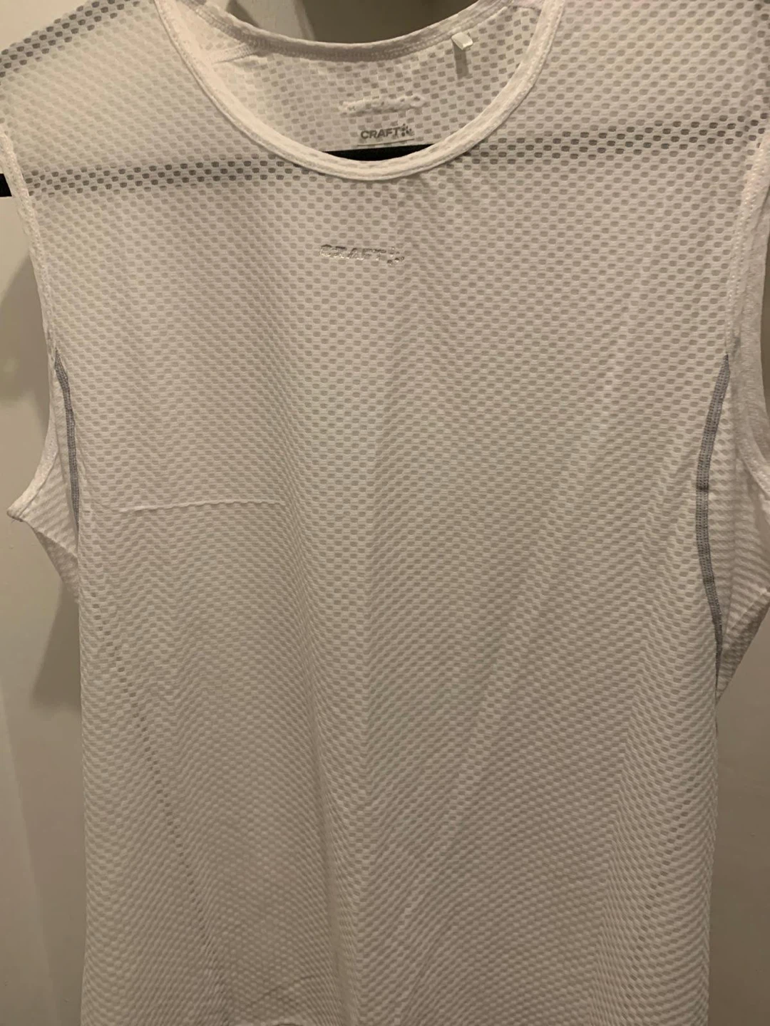 Craft Men's XL White Training Tank Top - photo 2