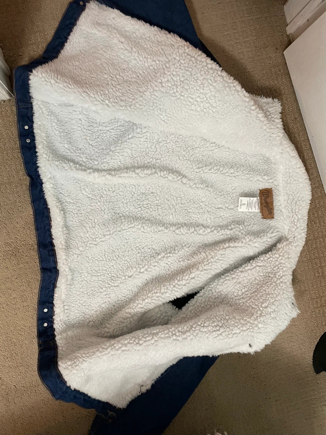 Wrangler Denim Sherpa Collar Jacket - photo 3