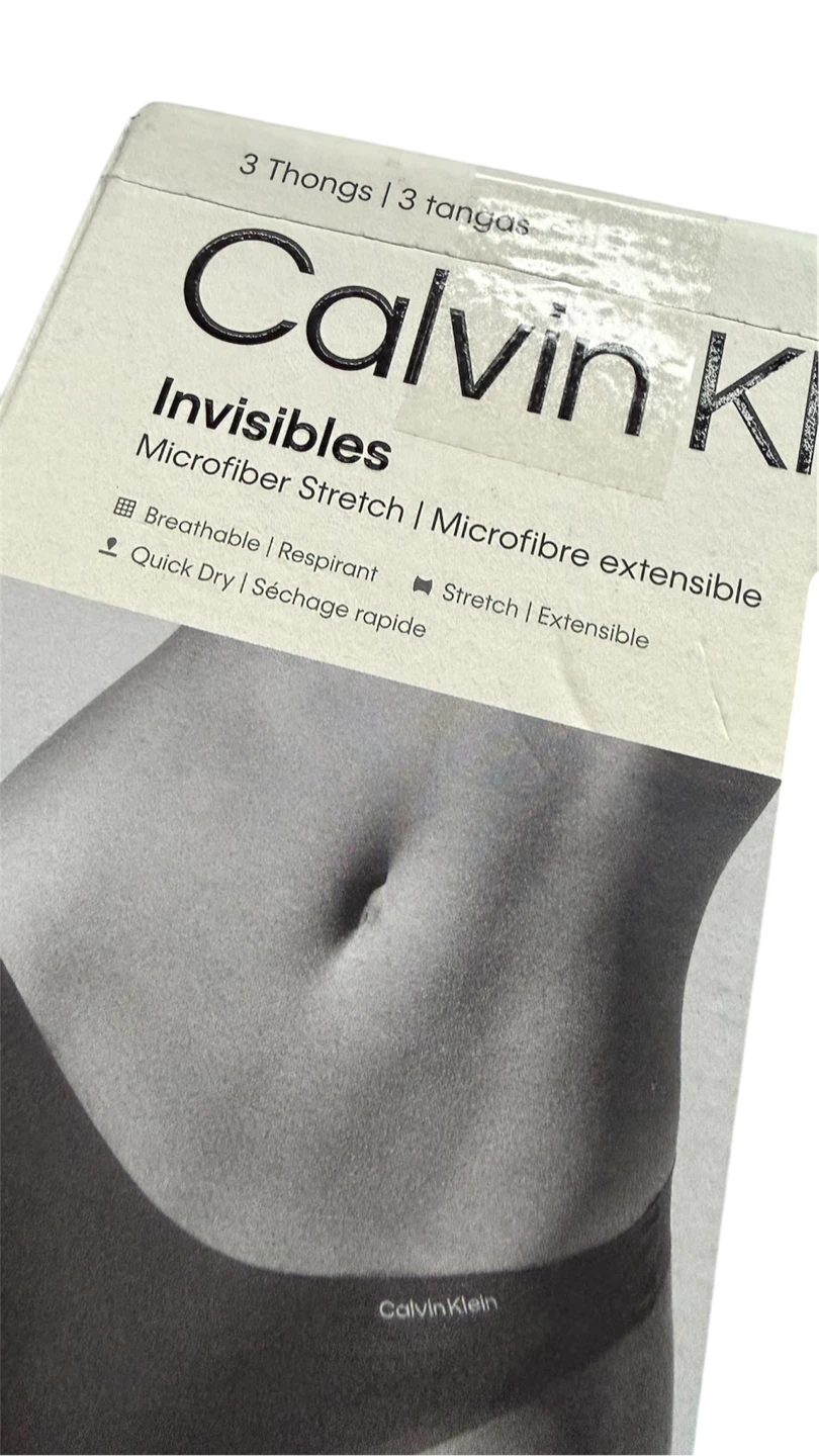 Calvin Klein Set of Three Microfiber Stretch Thongs (BNIB) - photo 5