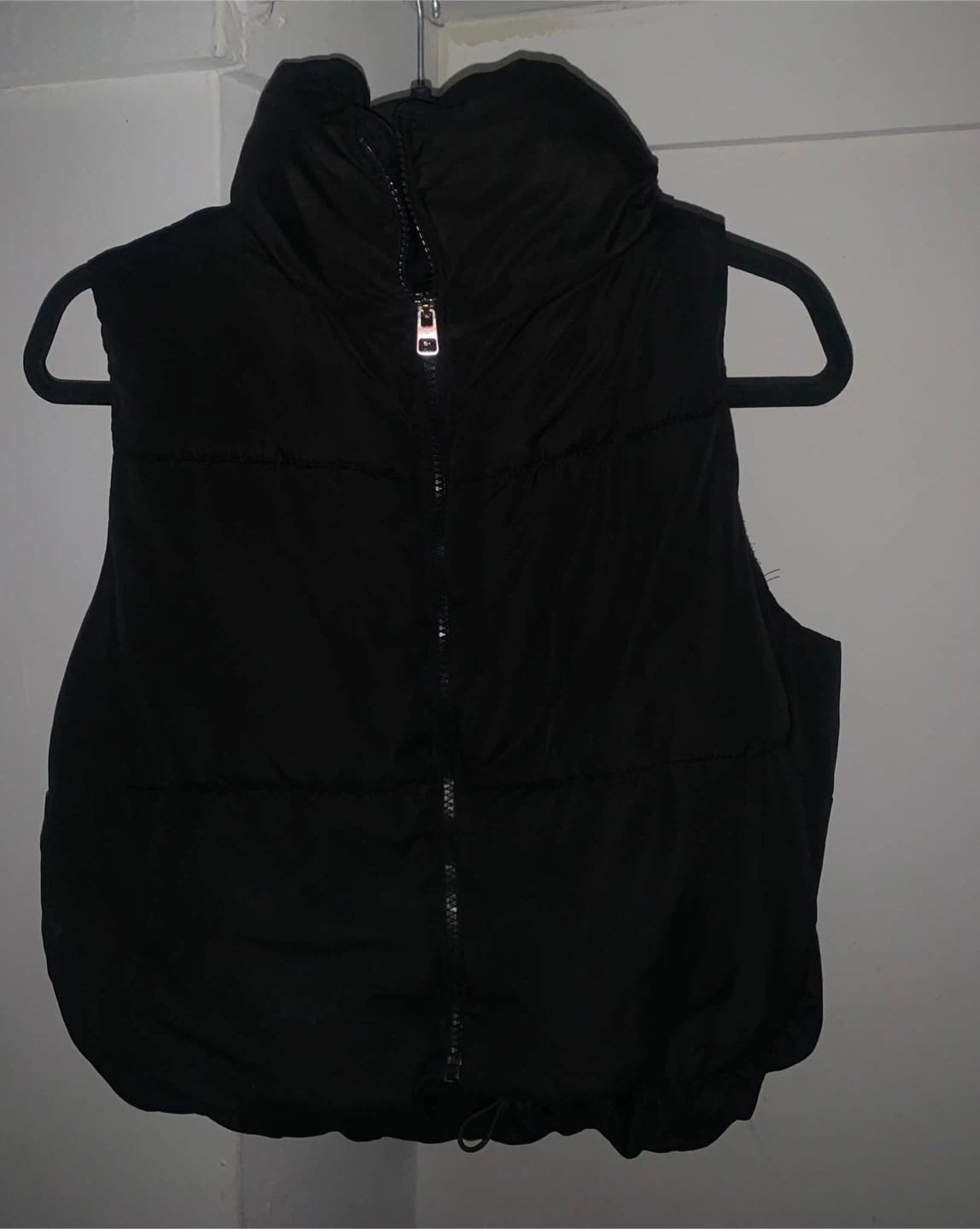 Streetwear Society Black Puffer Vest - Size XS
