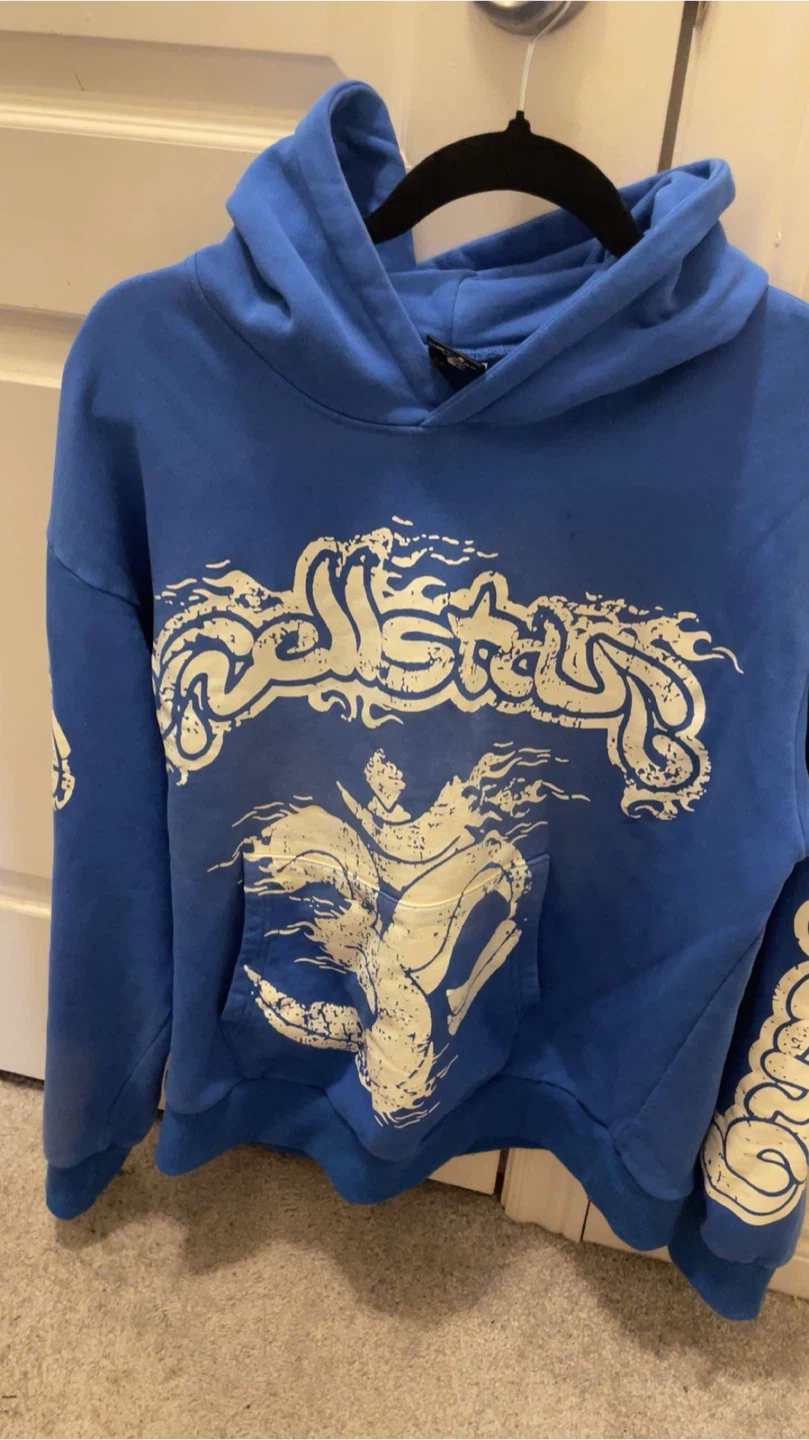 Cellstarr Blue Hoodie - Size Medium