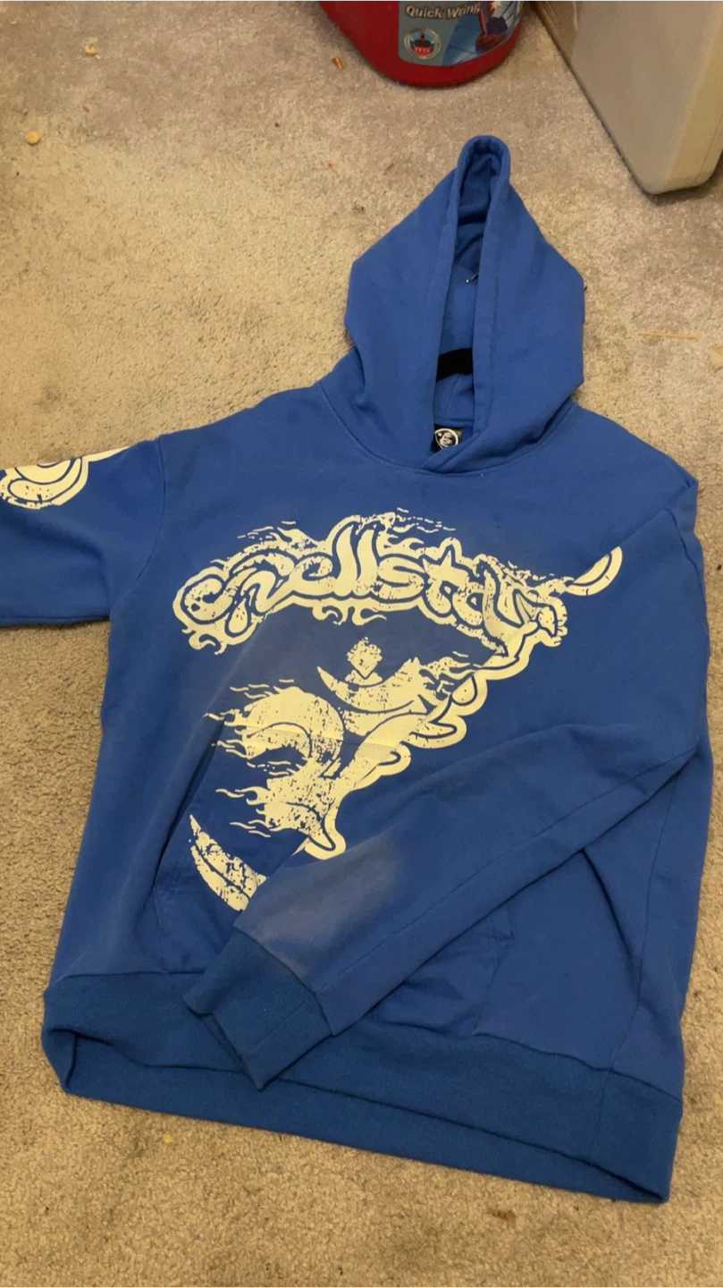 Cellstarr Blue Hoodie - Size Medium - photo 4