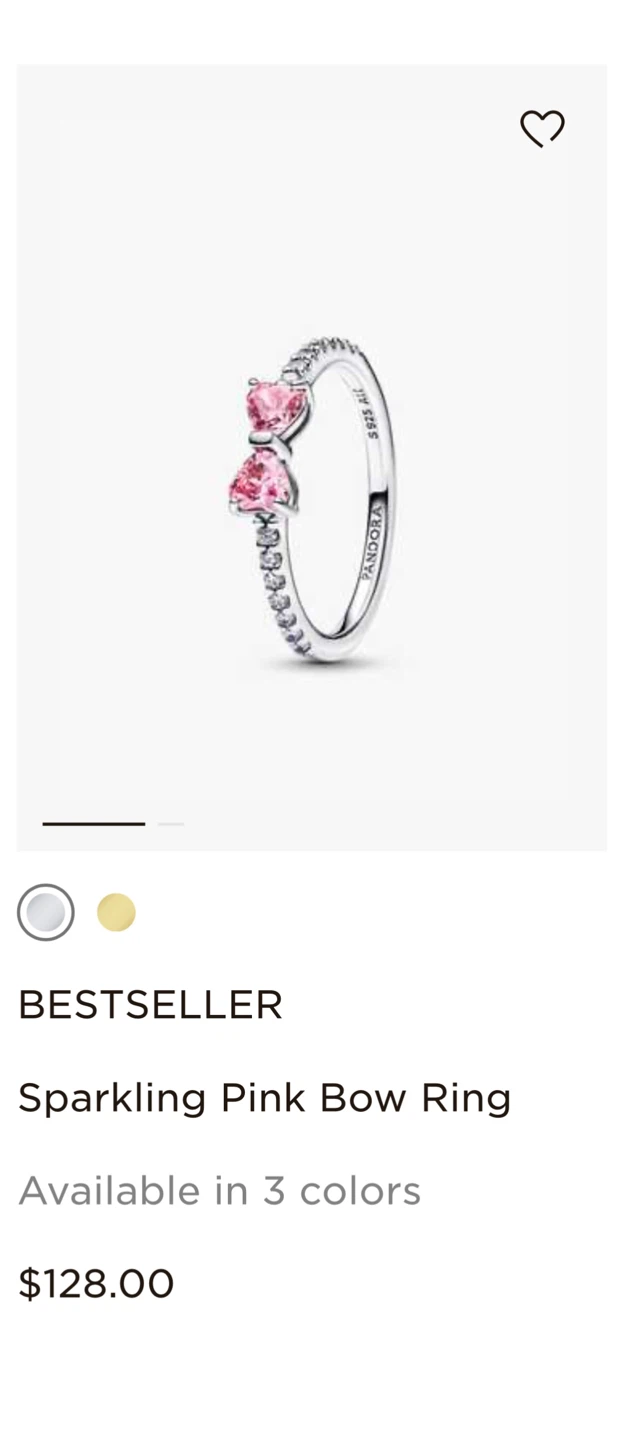 Pandora Sparkling Ring - photo 2
