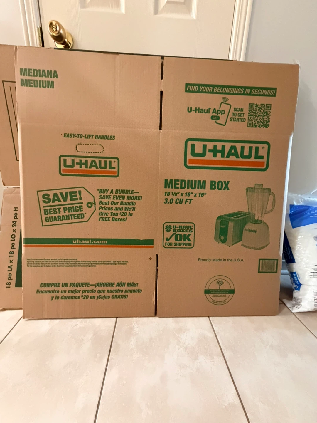 U HAUL moving boxes. New and used take all for $10 - photo 2