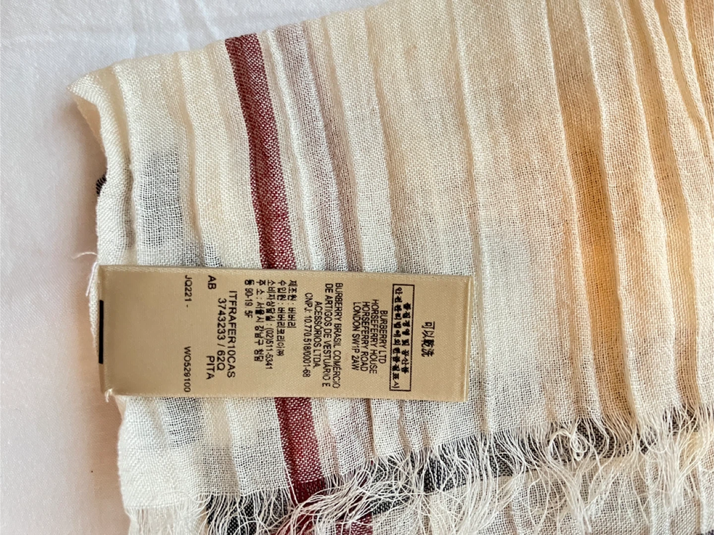 Burberry London England Scarf - New with Box - photo 5