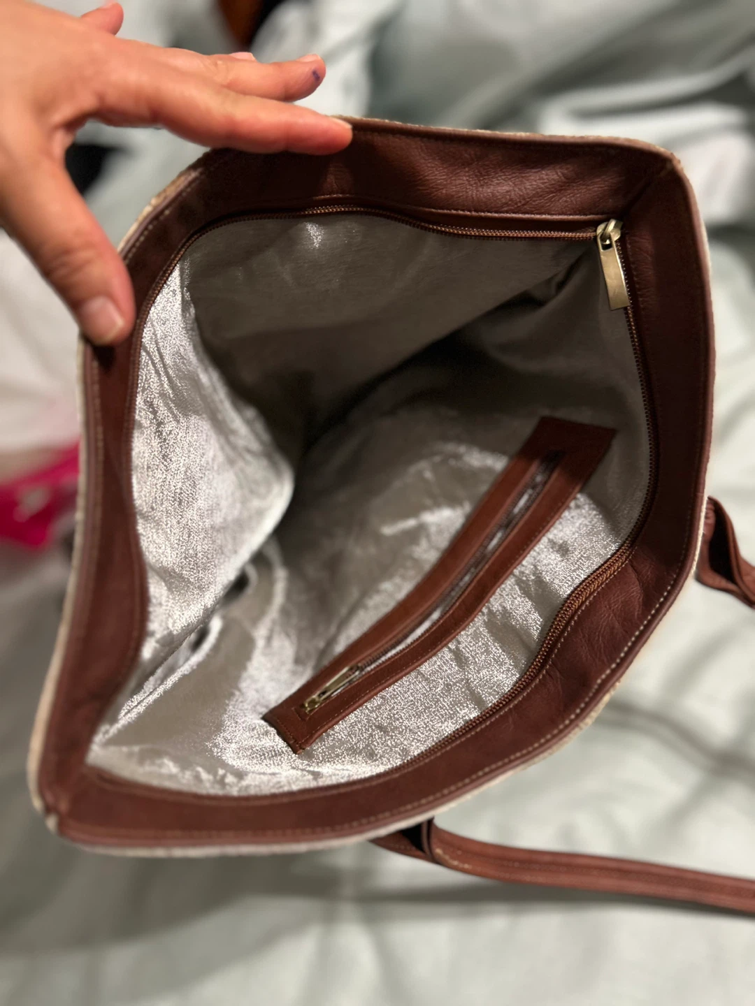 Hidesign Genuine Leather Tote Bag - photo 4
