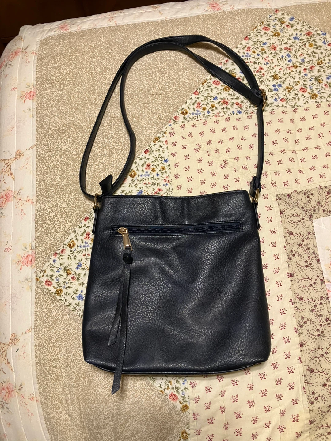 Navy Blue Crossbody Bag