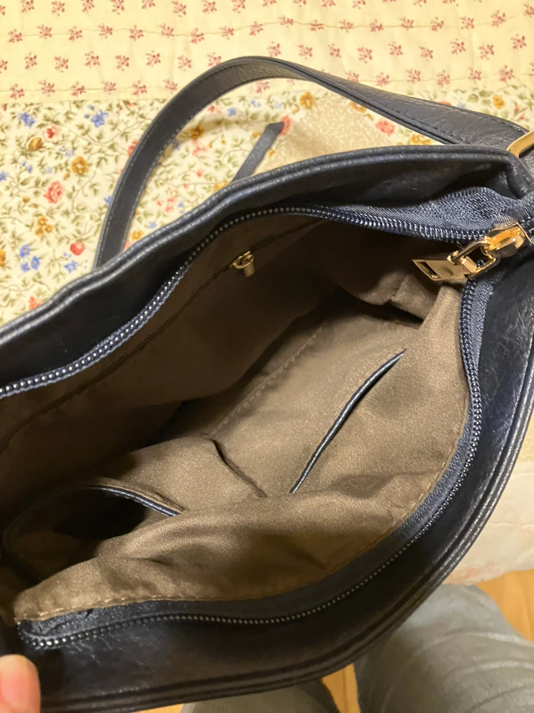 Navy Blue Crossbody Bag - photo 3