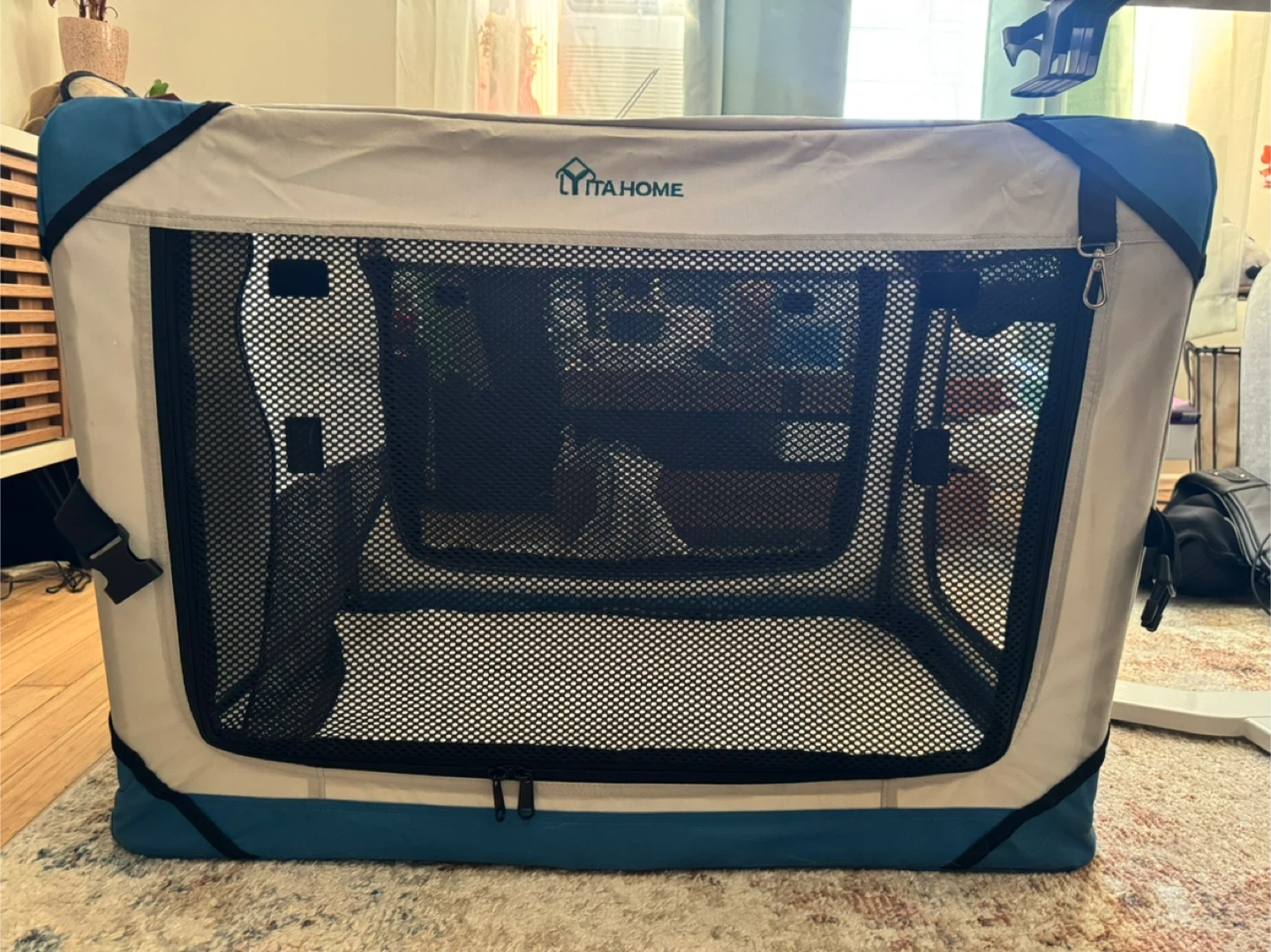 Collapsible/foldable Soft Dog Crate - photo 2