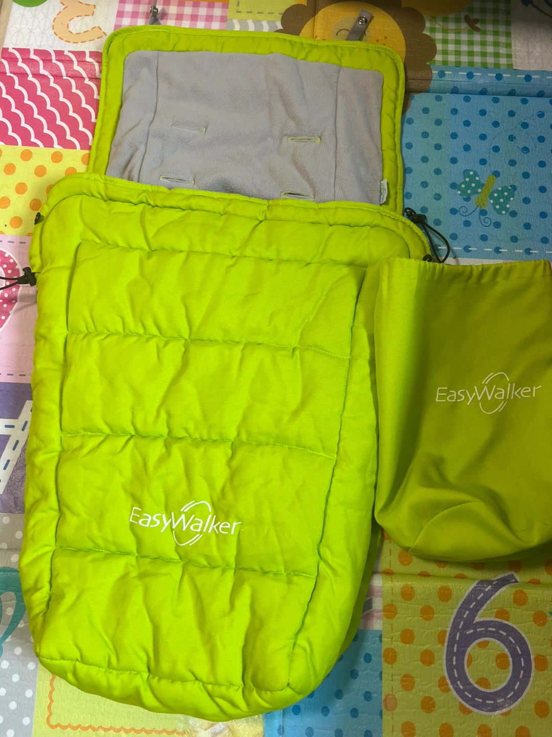 Easywalker Footmuff - Lime Green