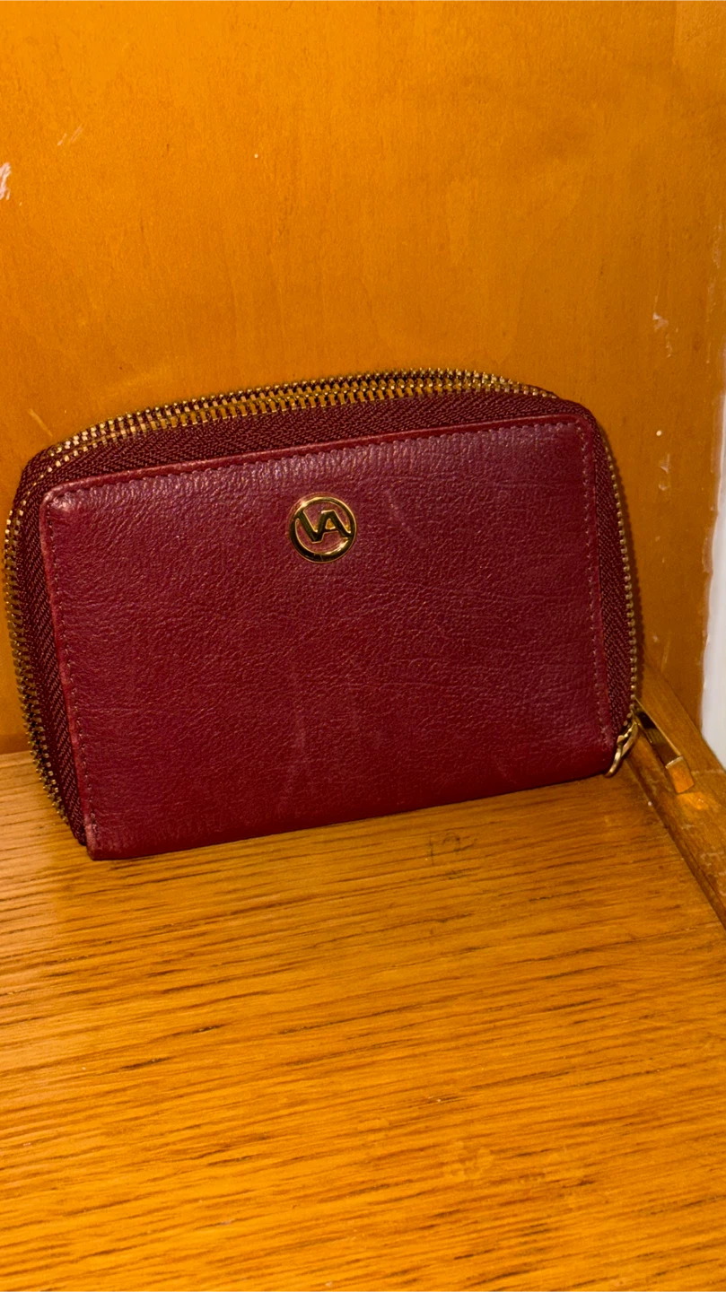 Via Repubblica Burgundy Wallet