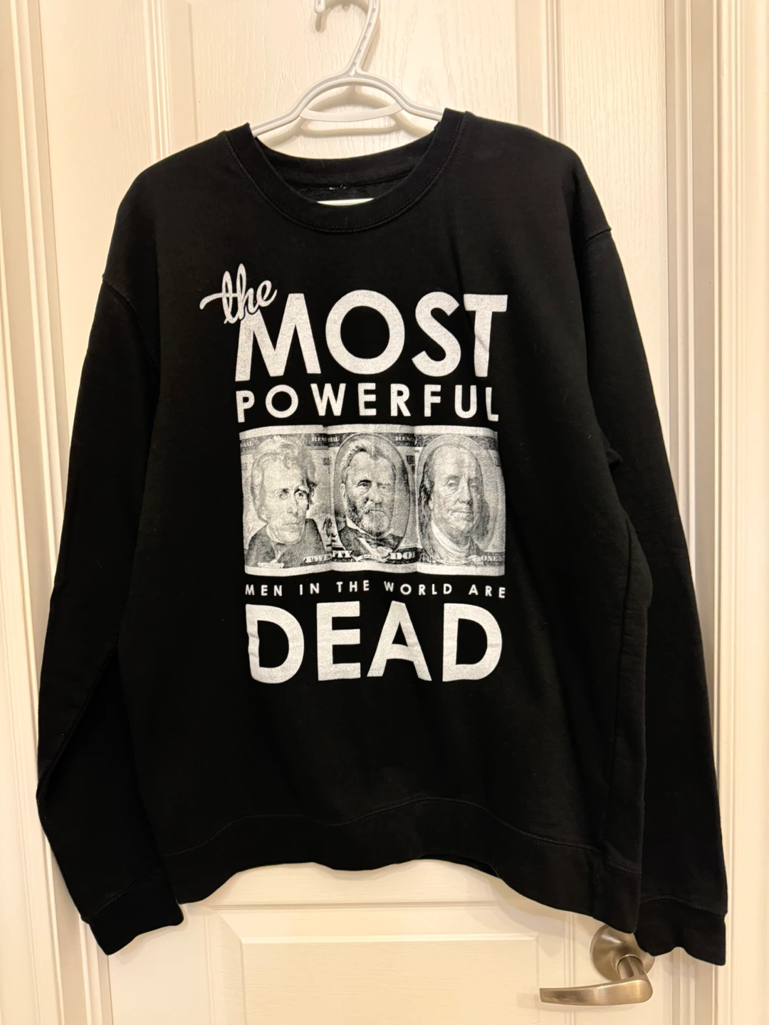 Brand new The Most Powerful Men Crewneck size Large