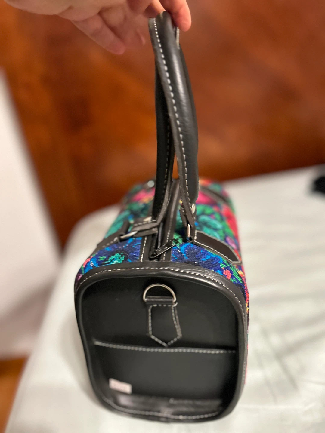 Artesanías El Pueblo Maya Floral Handbag - photo 4
