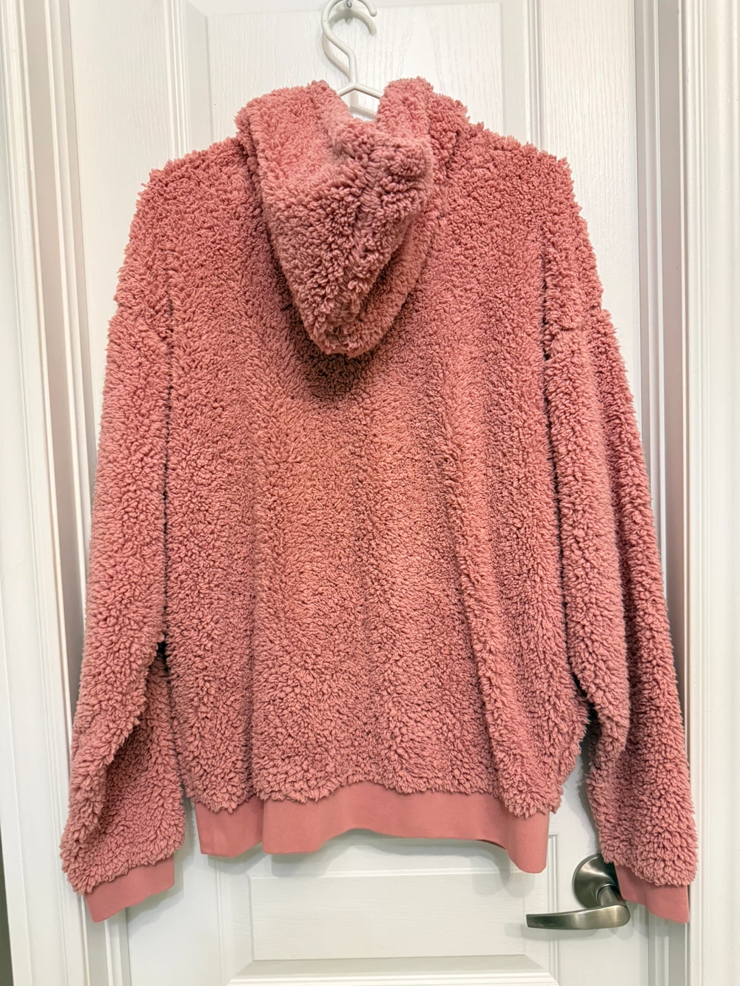 ASOS Pink Teddy Hoodie - Size M - photo 2