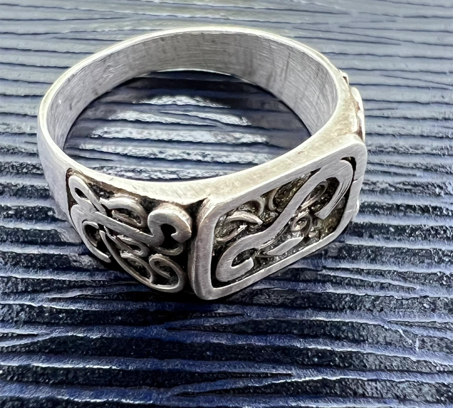 Vintage Silver Signet Ring - photo 3
