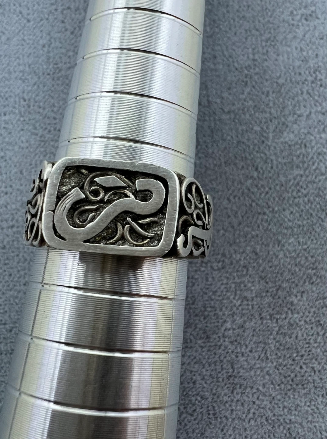 Vintage Silver Signet Ring - photo 5