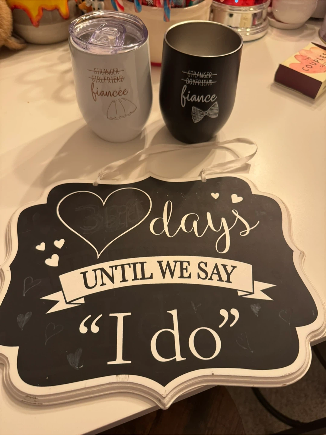 Couples games, new bride shirt and sash and wedding stuff - photo 2
