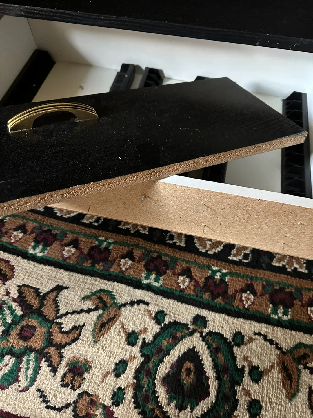 Black TV Stand/Entertainment Unit - photo 4