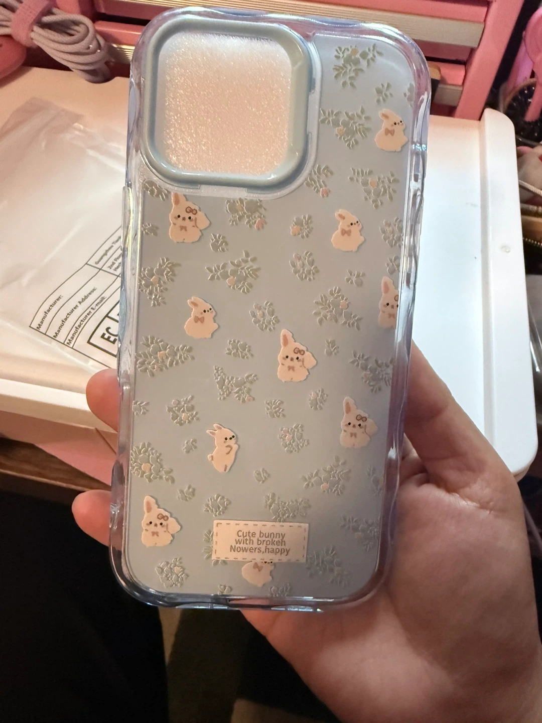 Cute Bunny iPhone 16 Pro Max Case 🥕 - photo 2