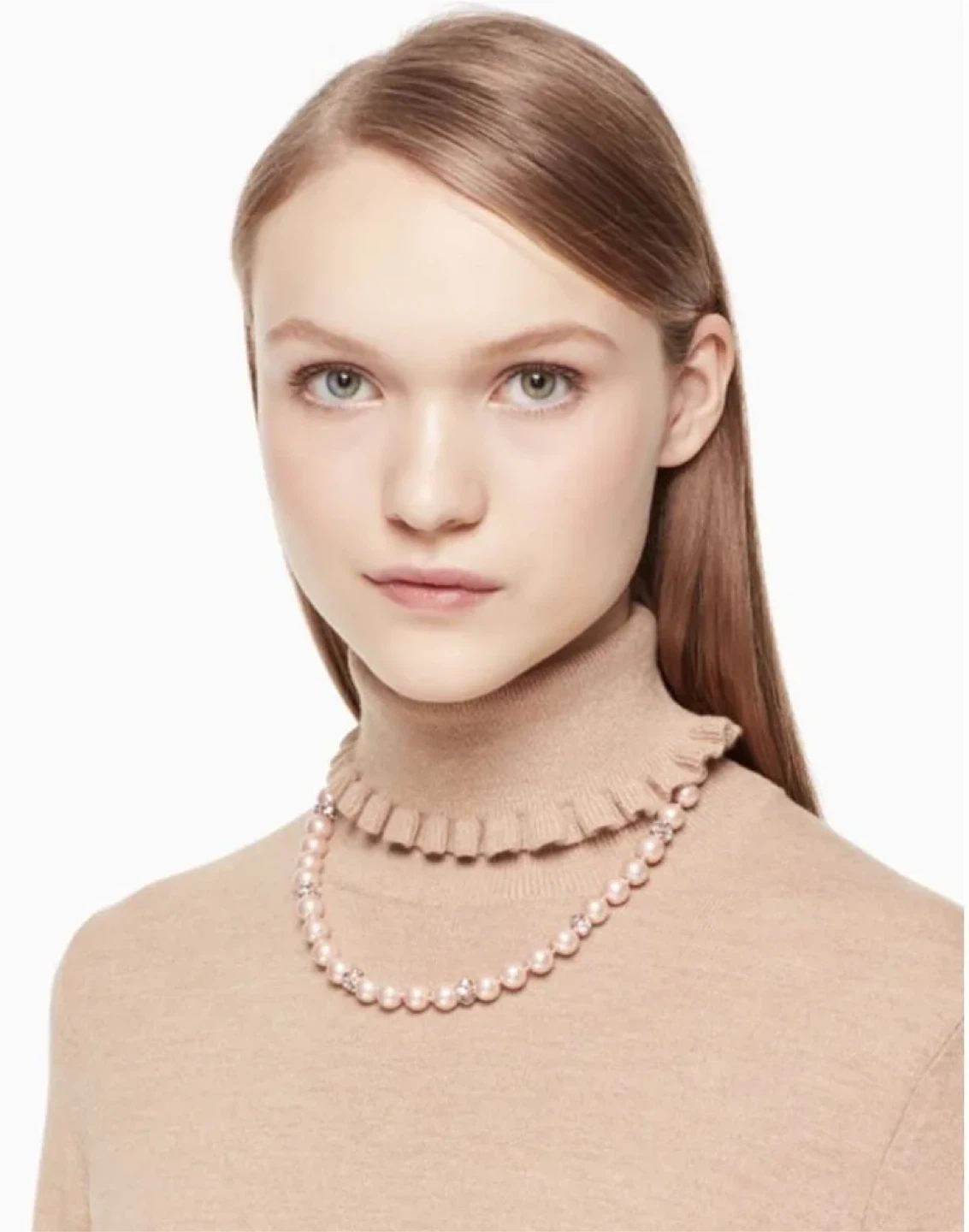 Kate Spade Lady Marmalade Crystall Ball /pearl Necklace - photo 5