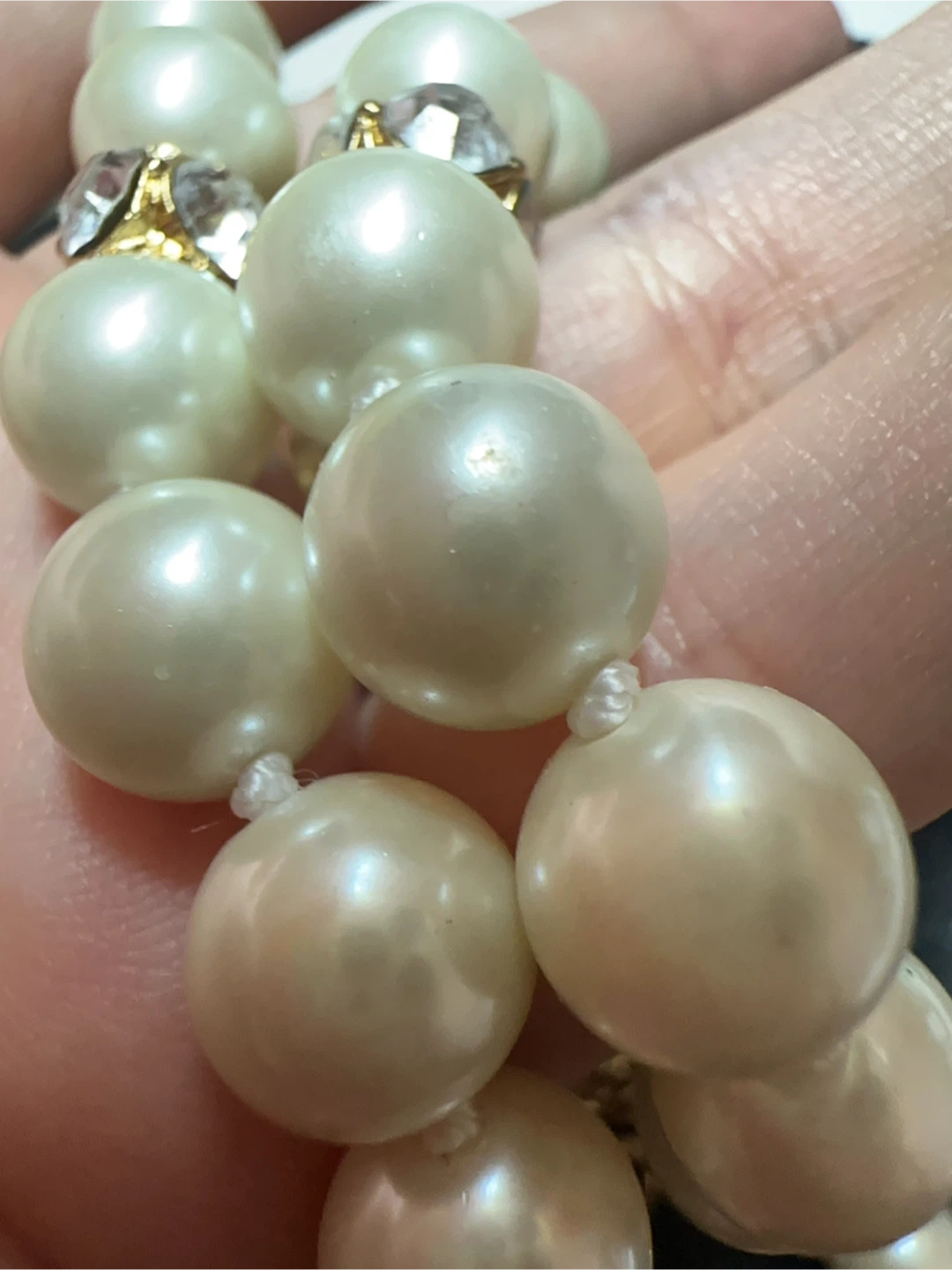 Kate Spade Lady Marmalade Crystall Ball /pearl Necklace - photo 4