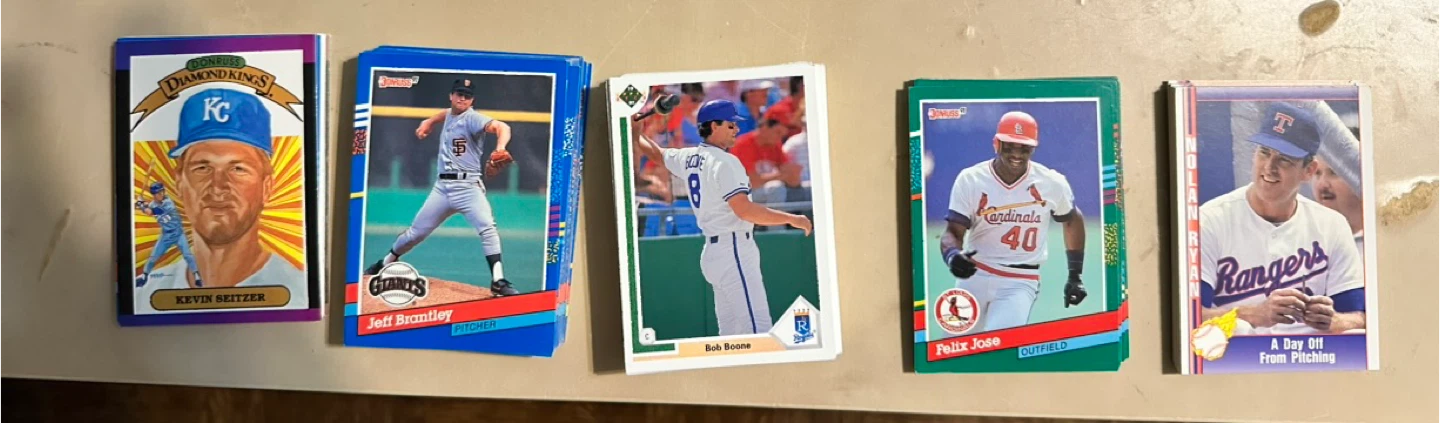 105 Baseball Cards
