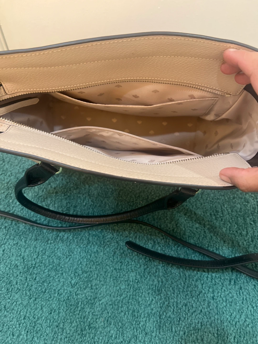 Kate Spade Satchel Bag - Black & Beige - photo 3
