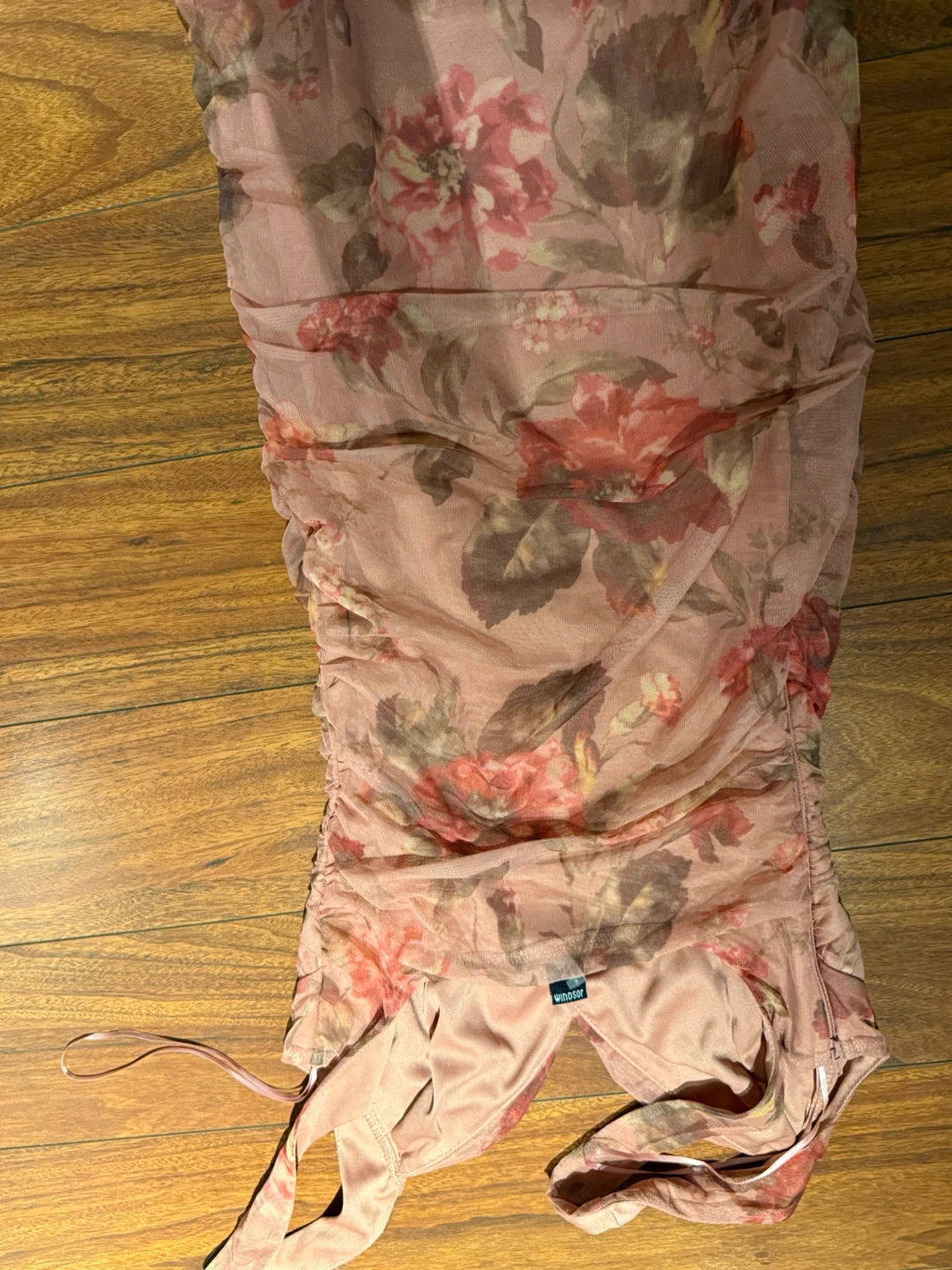 MINDSOR Floral Ruched Dress - photo 4