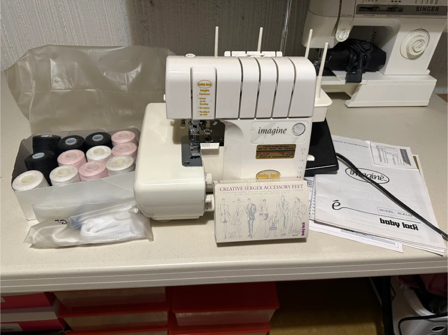 Baby Lock Imagine Serger Sewing Machine