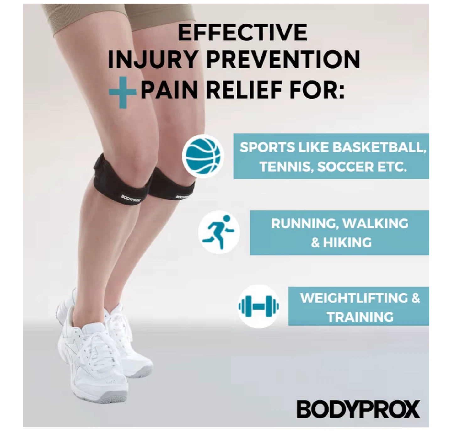 Tendon knee brace effective from hiking and sports - photo 4