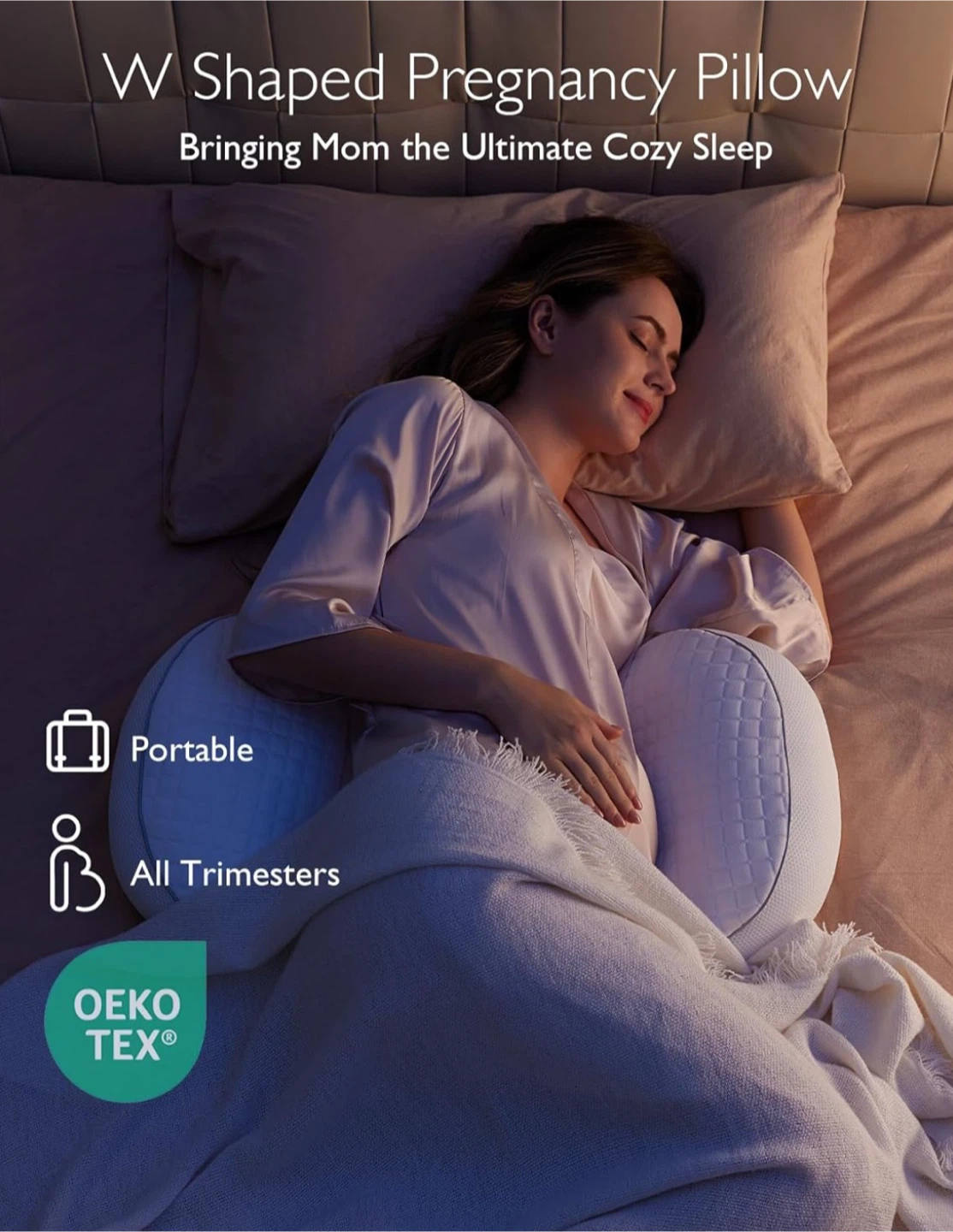 Momcozy Pregnancy Pillow / Belly Wedge – Brand New - photo 2
