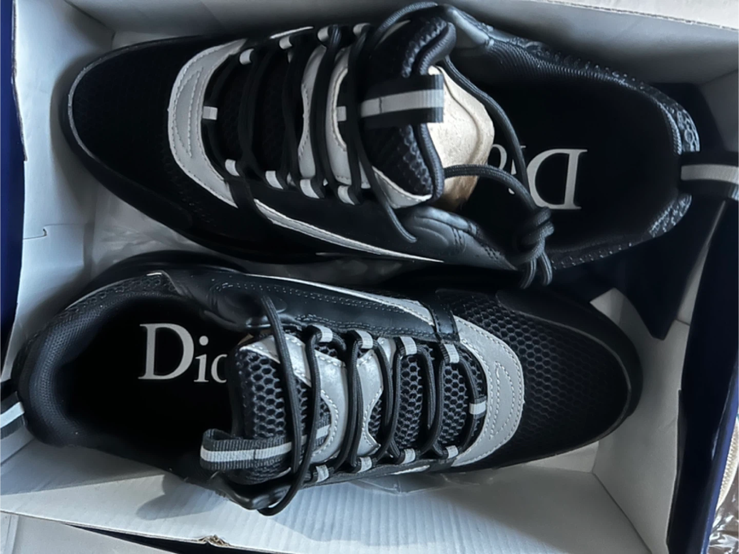 Dior B22 Black Sneakers, Size 42 - photo 2