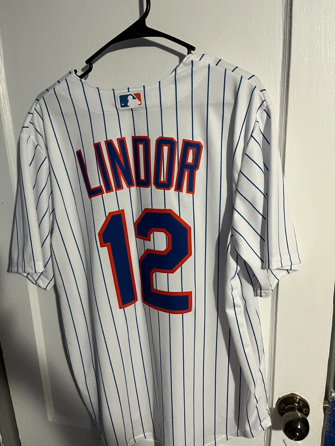 Nike Lindor 12 Mets Baseball Jersey - Men's XL - photo 2