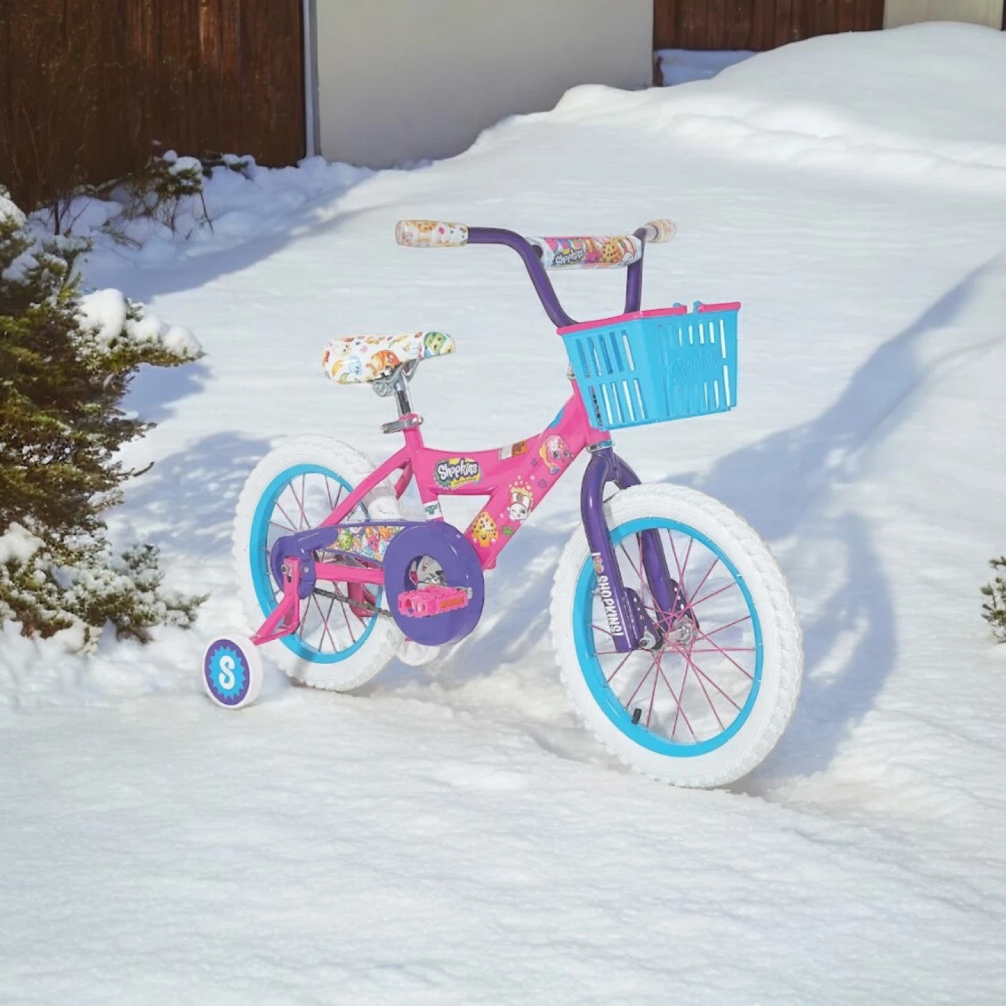 Bike Toy Shopkins Bike With Training Wheels 16" Shopkins Bike