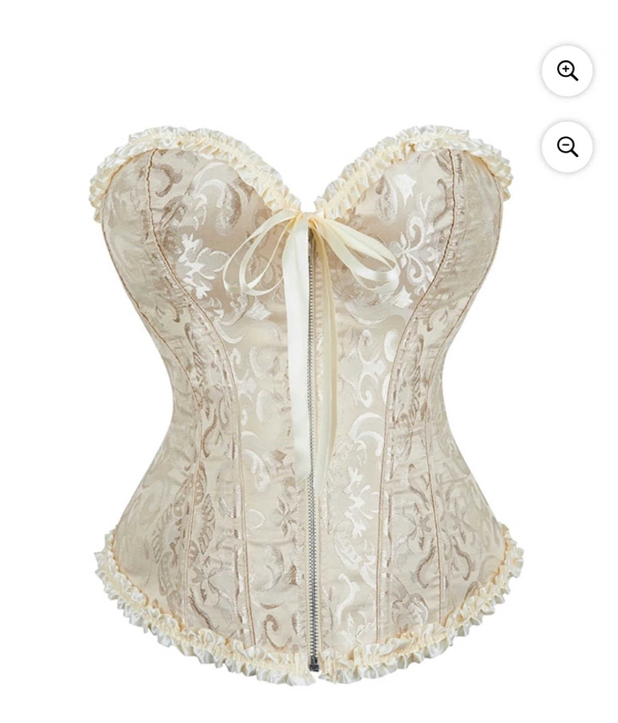 Women's Bustiers Corsets Top Zip - photo 2