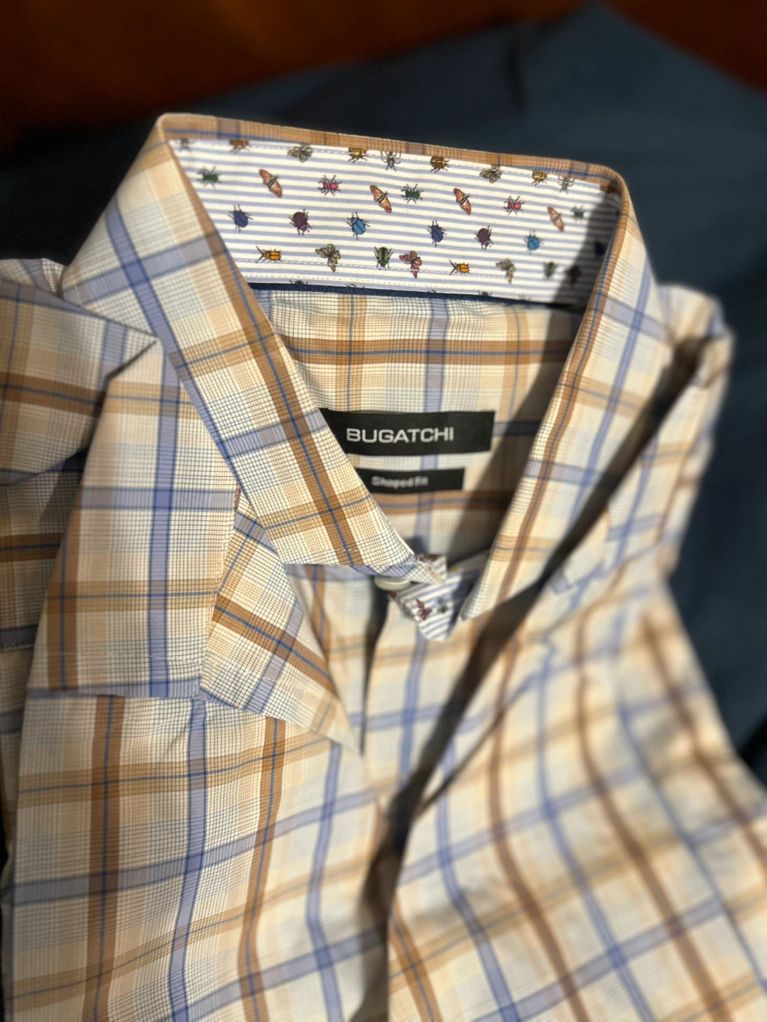 Bugatchi Shaped Fit Plaid Dress Shirt - photo 2