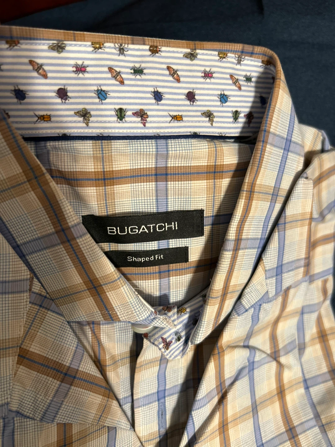 Bugatchi Shaped Fit Plaid Dress Shirt - photo 3
