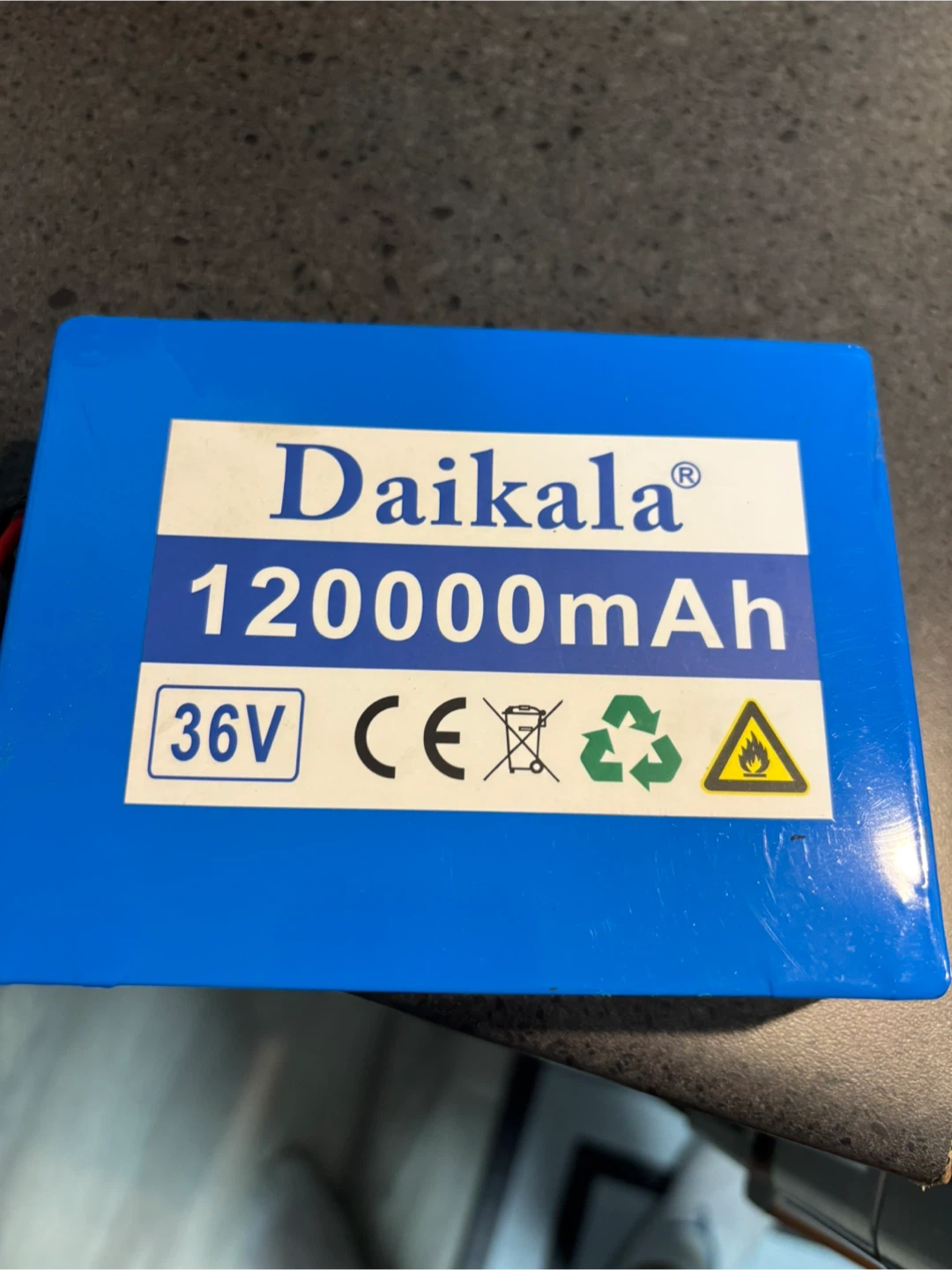 Daikala 36V 12000mAh Battery