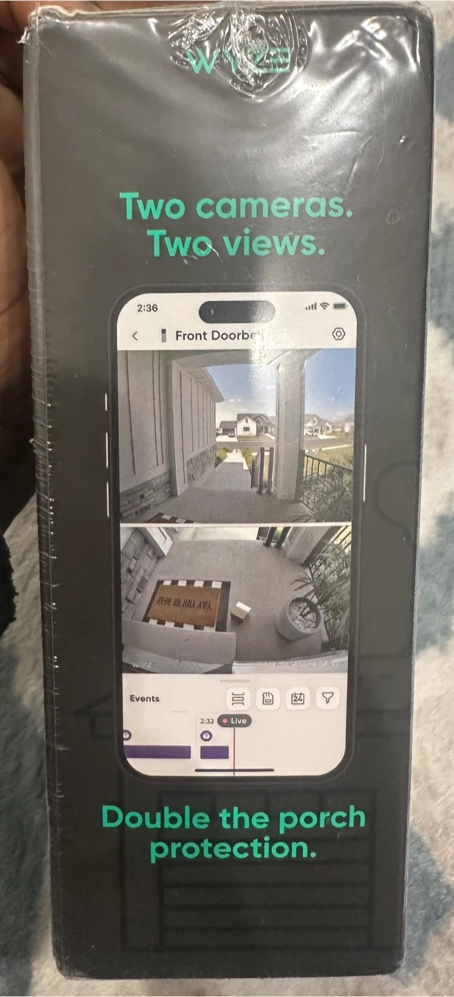 New Wyze Duo Cam Doorbell + Wi-Fi Chime - photo 3