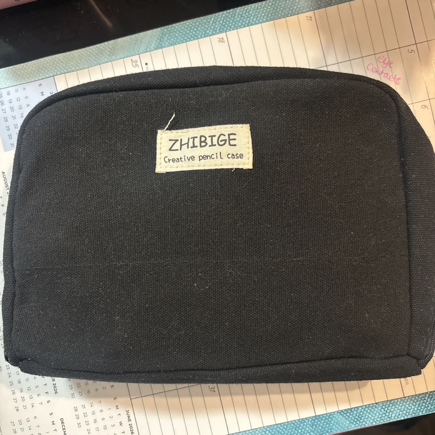 Zhibige Creative Pencil Case - Black
