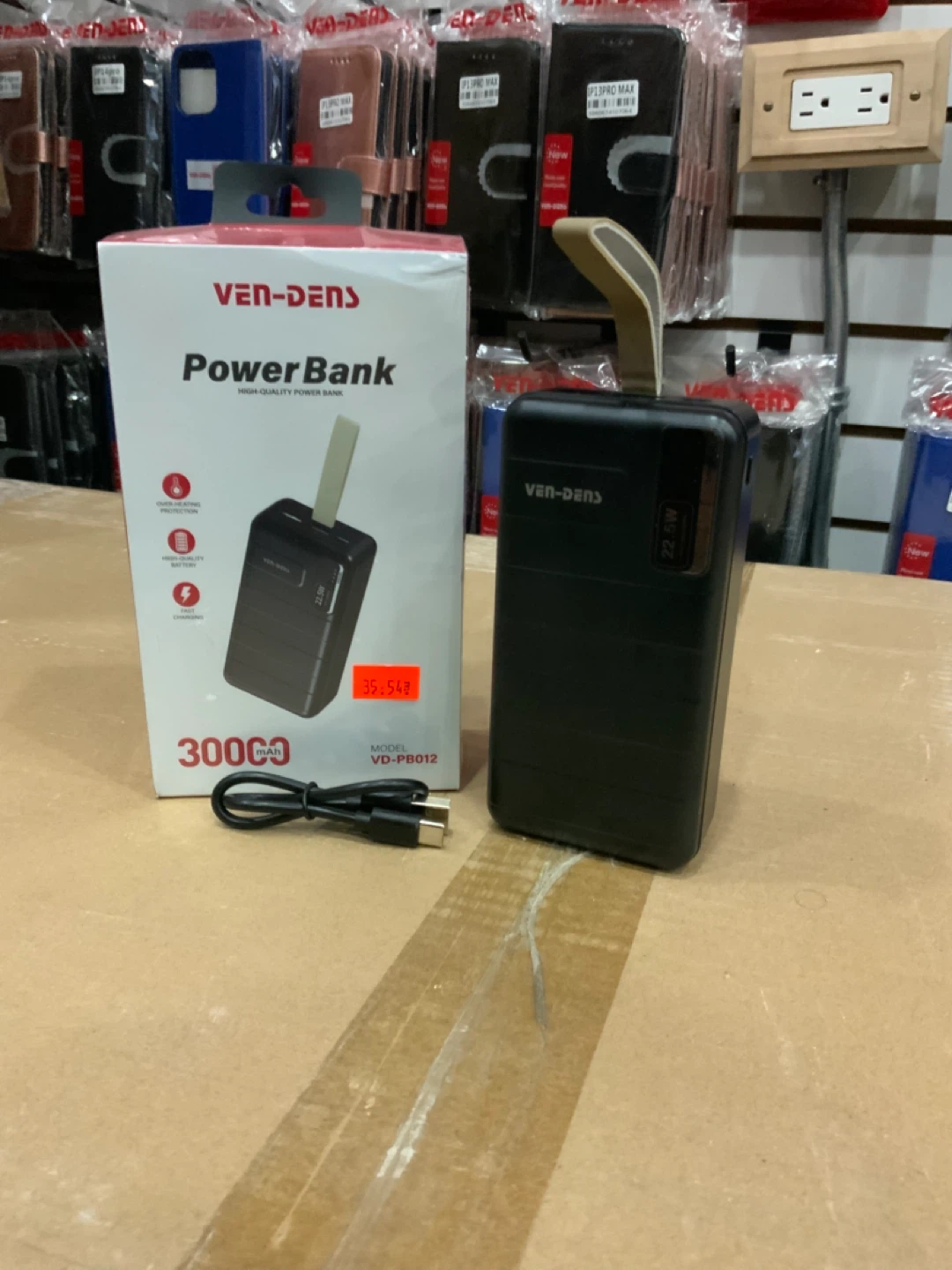 VEN-DENS Power Bank 30000mAh - New in Box! - photo 4