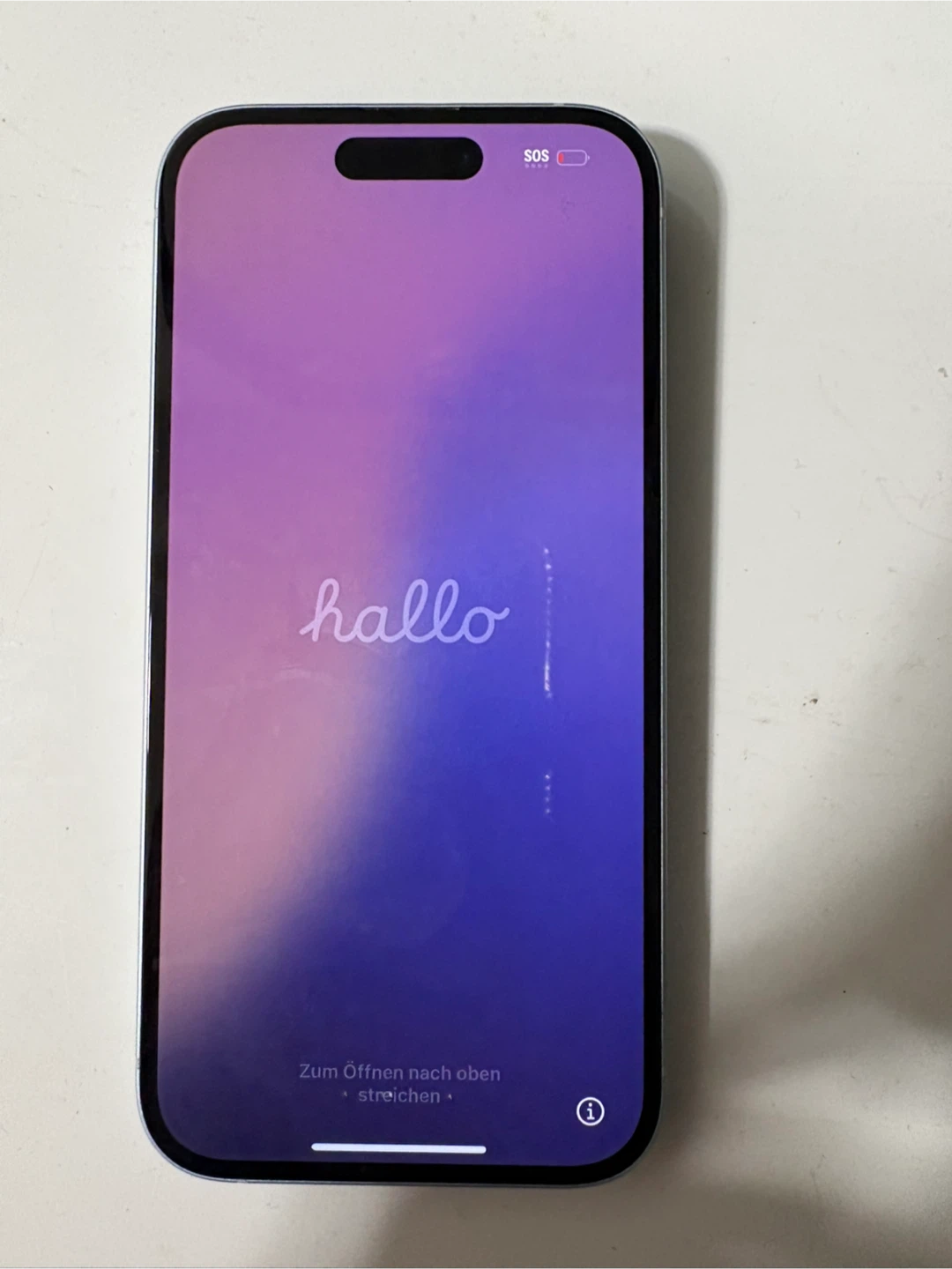 Apple iPhone 15 blue 128GB (Box Included)