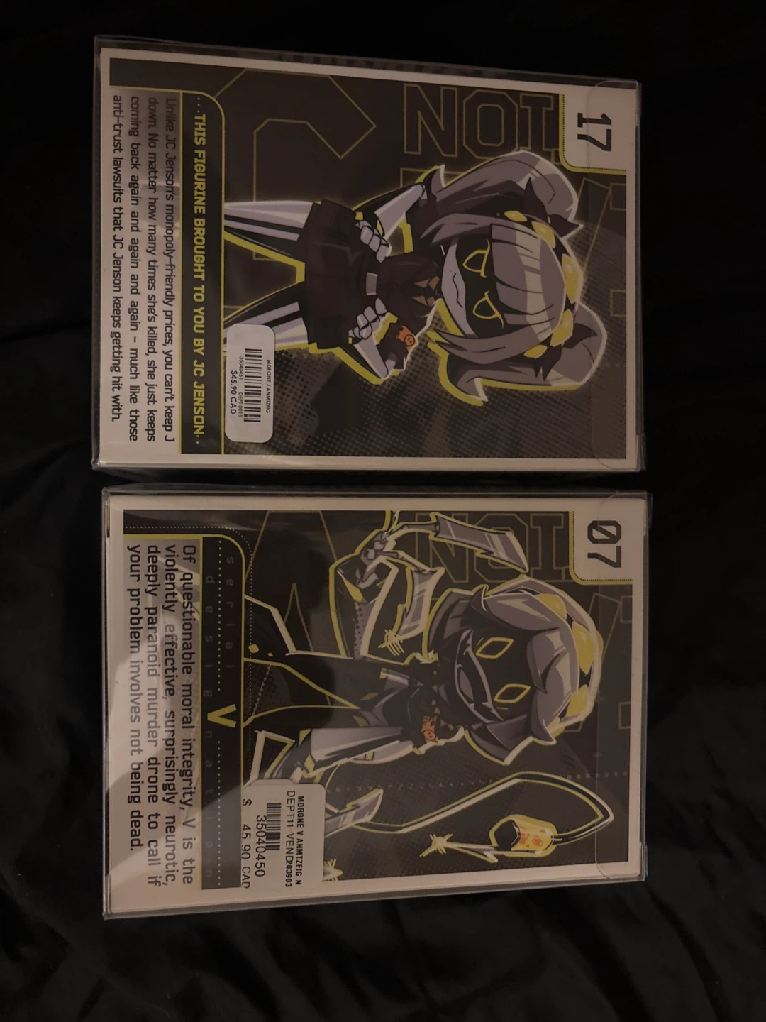 Murder Drones Animatez Figures - J and V - photo 2