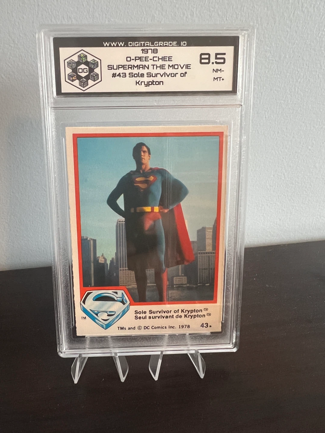 1978 Superman: The Movie – Graded & Encapsulated (C. Reeve)