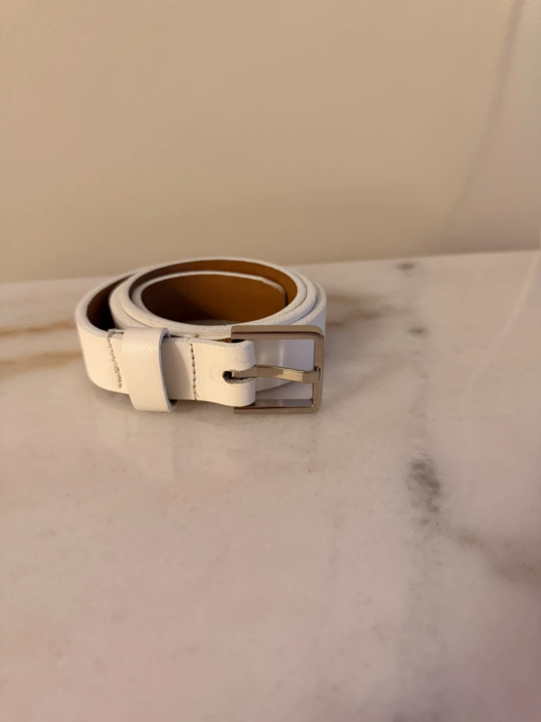 DANIER  Belt - White& Brown - photo 2