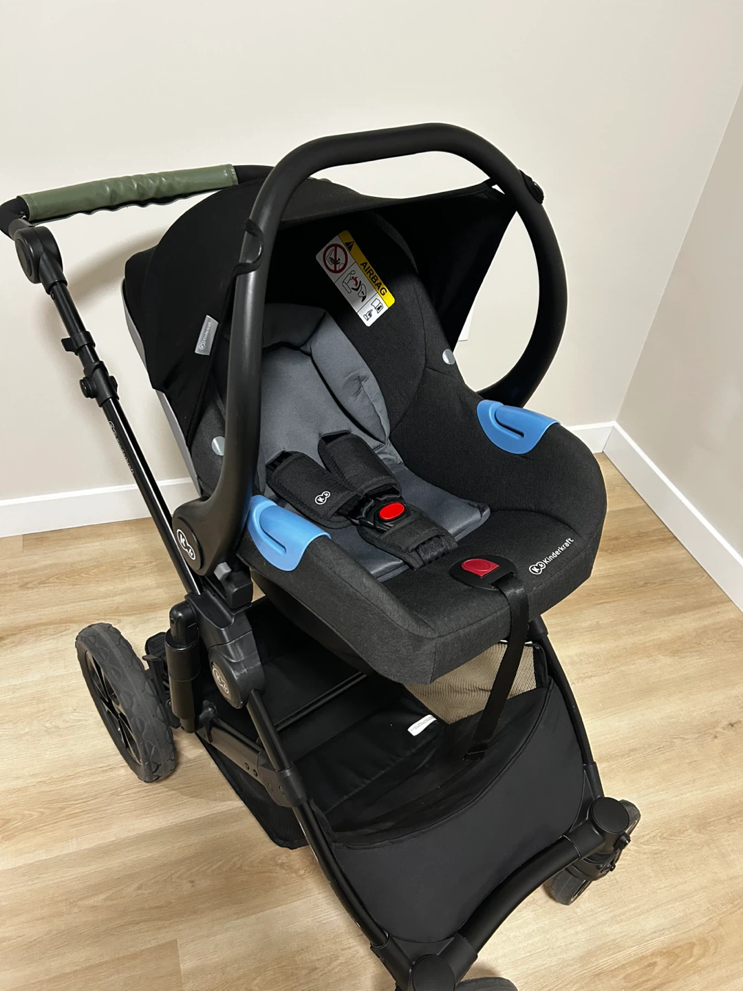 Kinderkraft Stroller & Car Seat Set - Black - photo 2