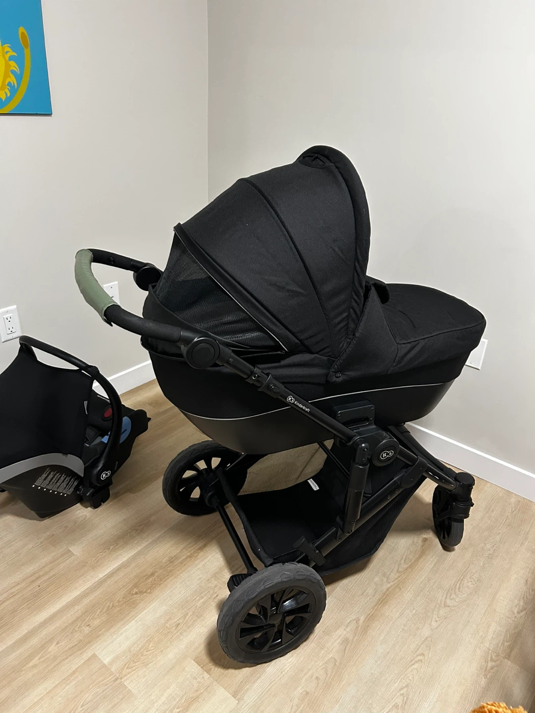Kinderkraft Stroller & Car Seat Set - Black - photo 4